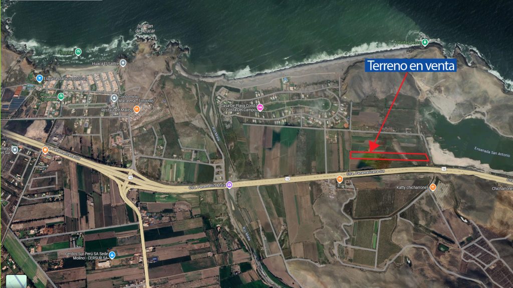 SE VENDE TERRENO EN SAN ANTONIO DE MALA EN CAÑETE